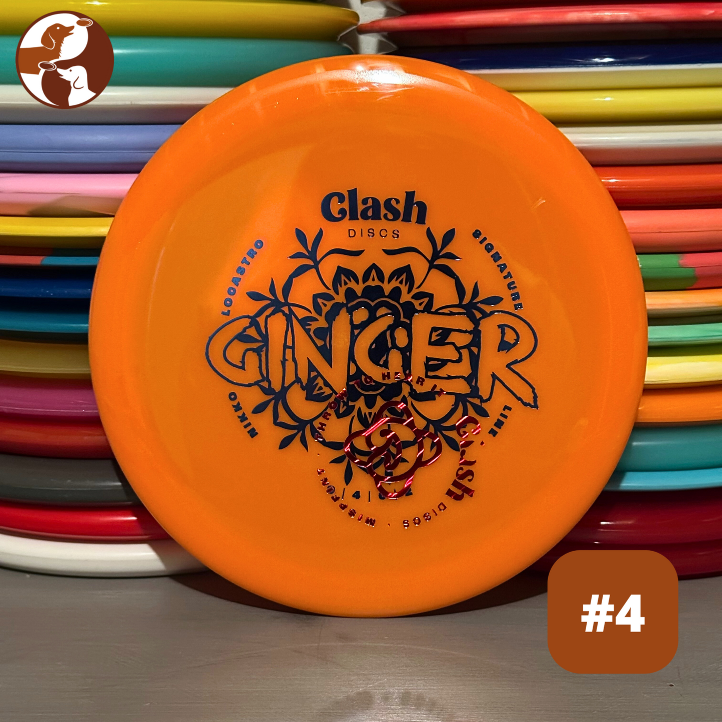 Clash Discs Nikko Locastro Misprint Ginger
