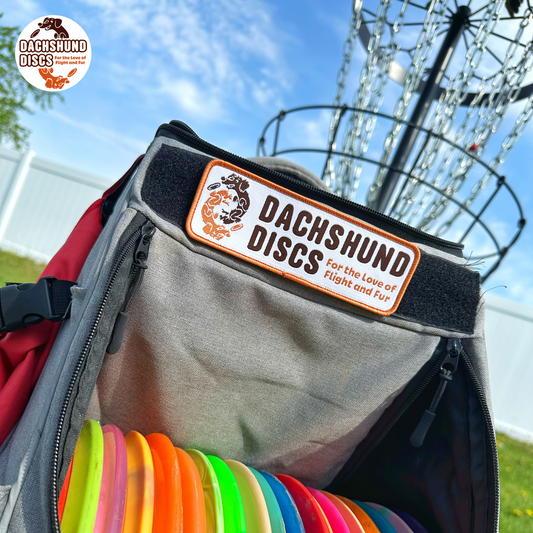 Dachshund Discs Logo Patch