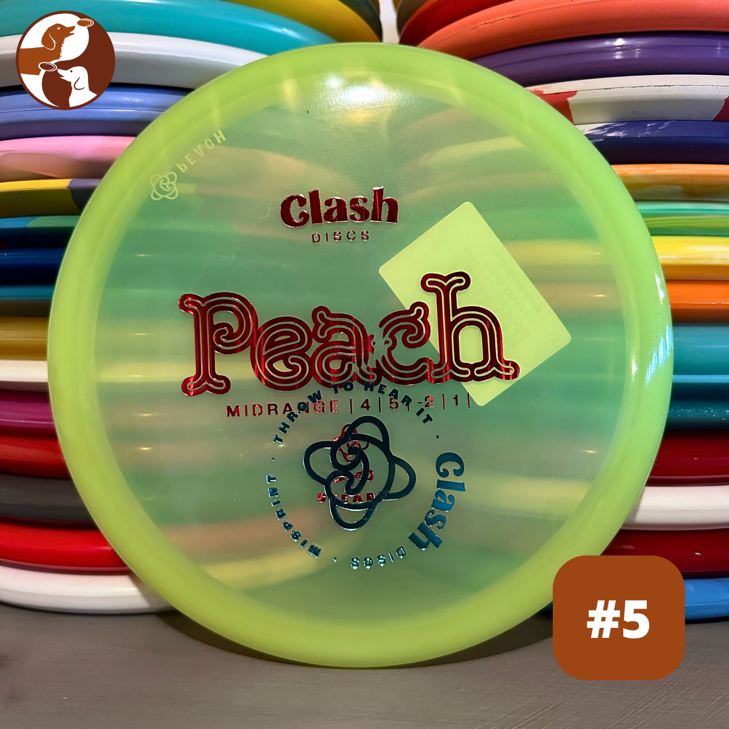 Clash Discs Misprint Peach