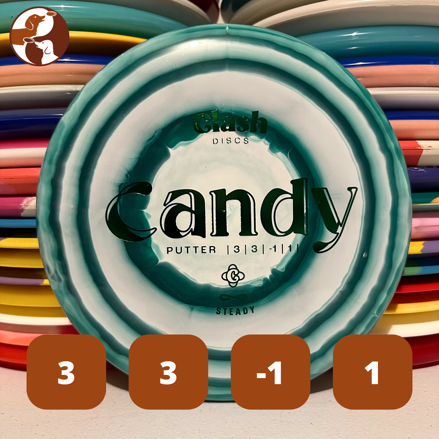 Clash Discs Steady Ring Candy