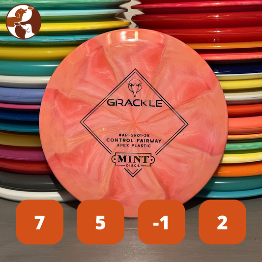 Mint Discs Apex Swirl Grackle