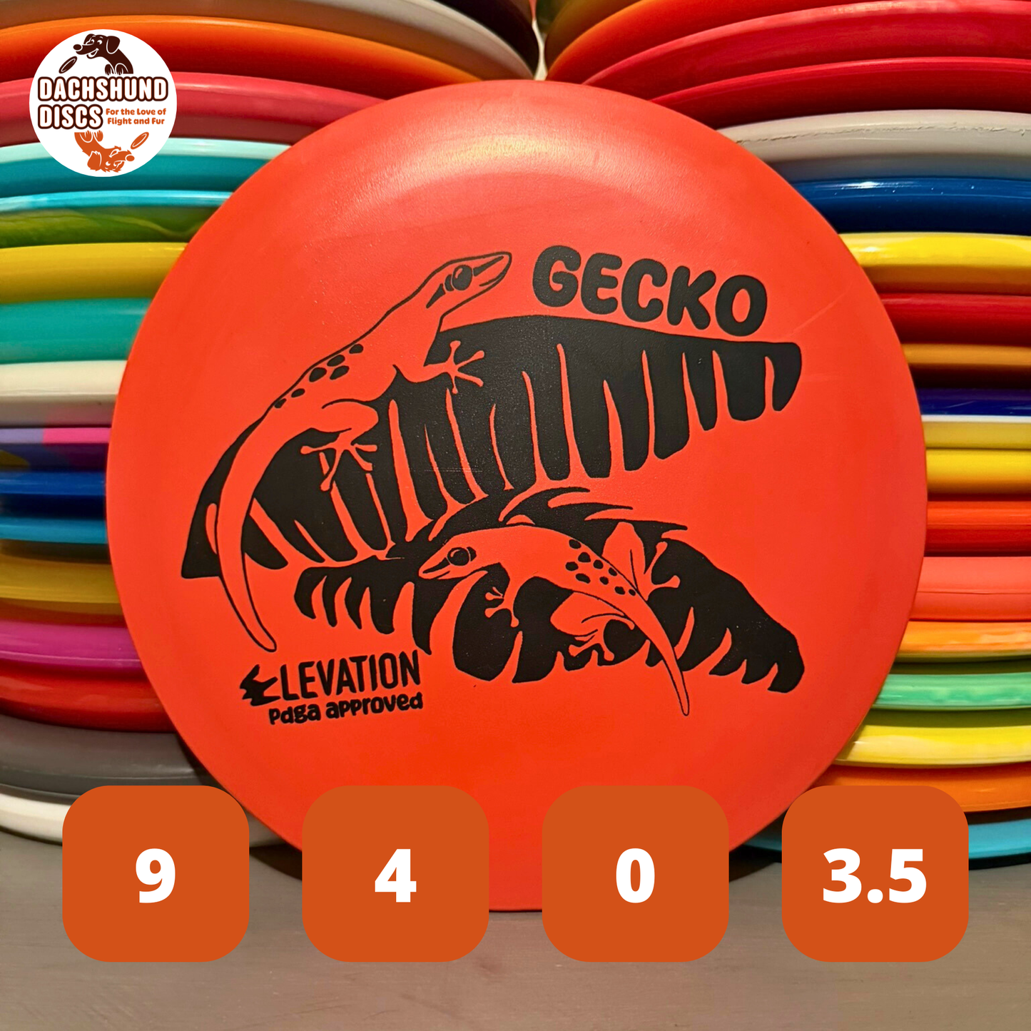 Elevation Discs Gecko - ecoFIRM