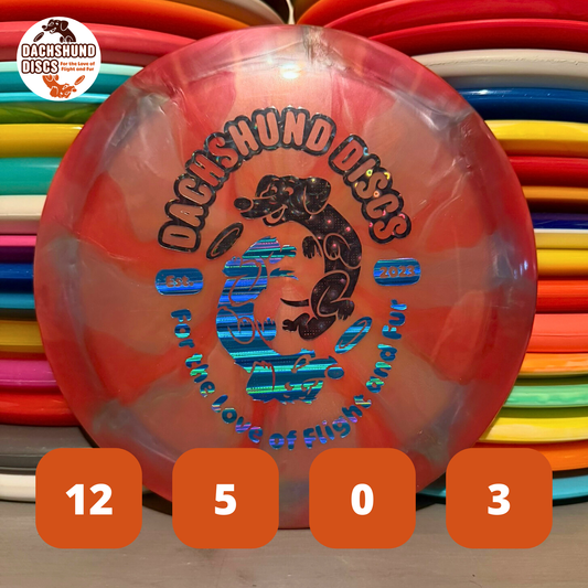 Thought Space Nebula Ethereal Synapse (Dachshund Logo Stamp)