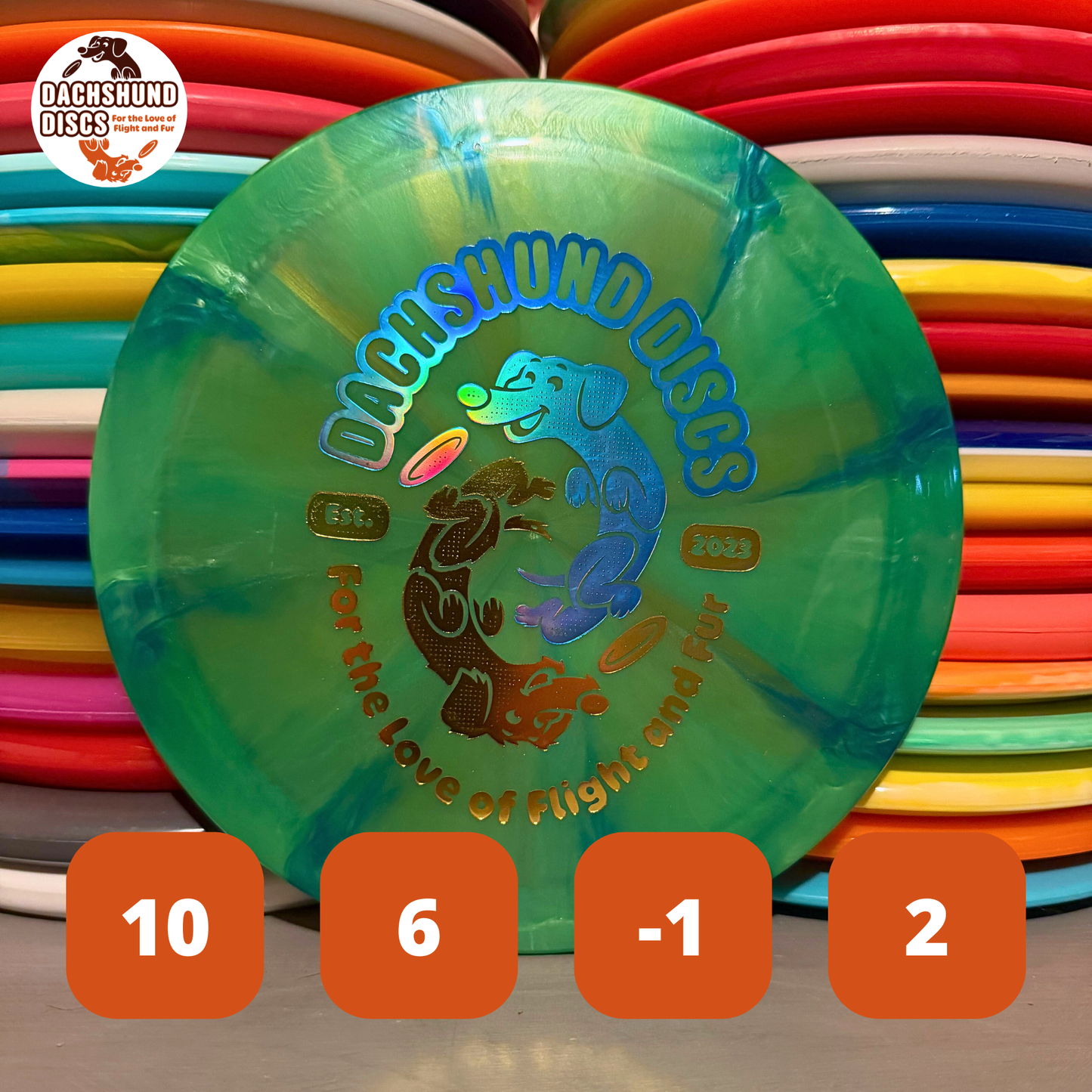 Thought Space Nebula Ethereal Construct (Dachshund Logo Stamp)