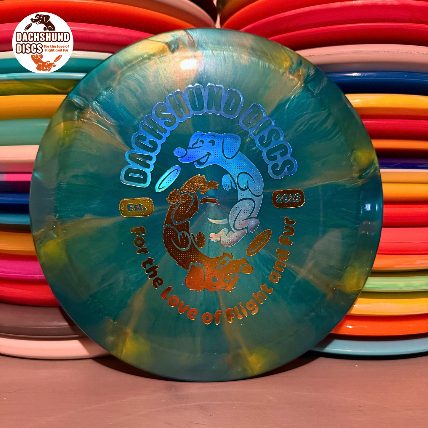 Thought Space Nebula Ethereal Construct (Dachshund Logo Stamp)