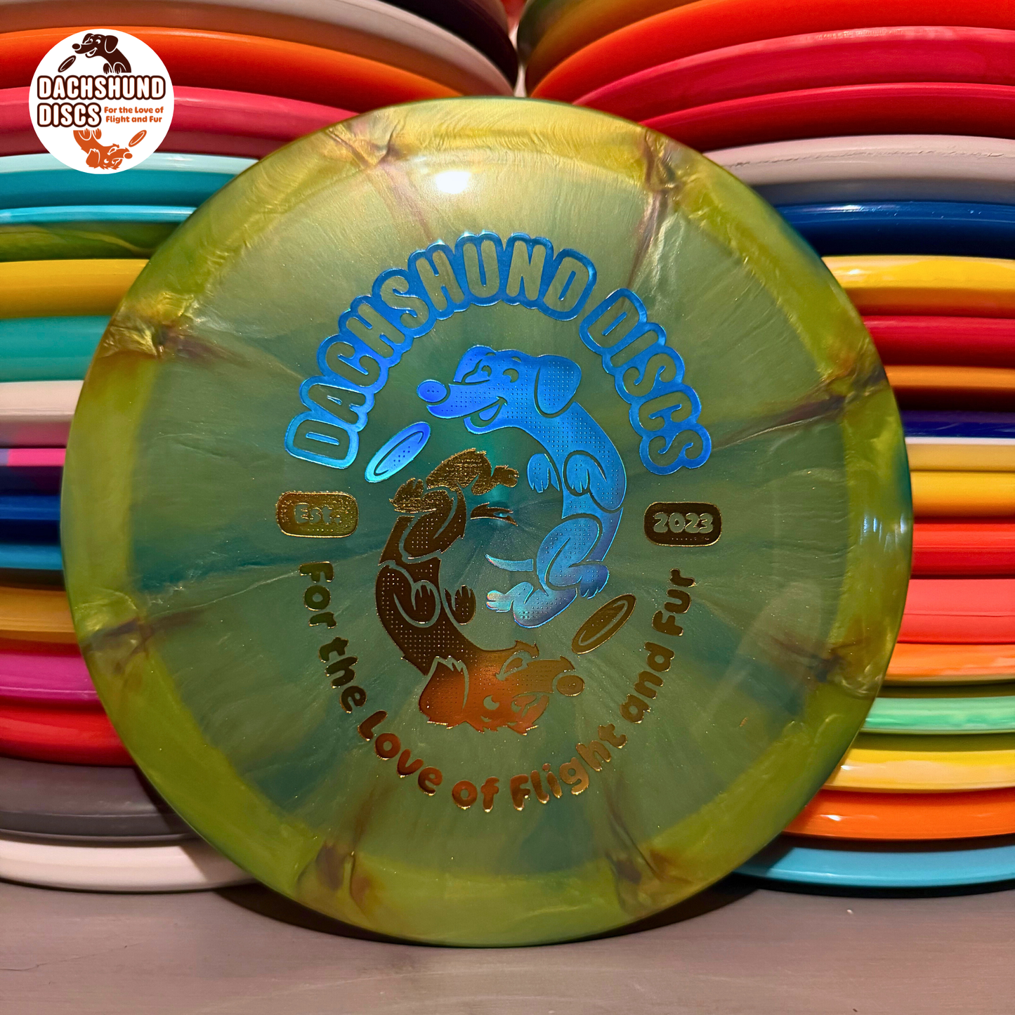 Thought Space Nebula Ethereal Construct (Dachshund Logo Stamp)