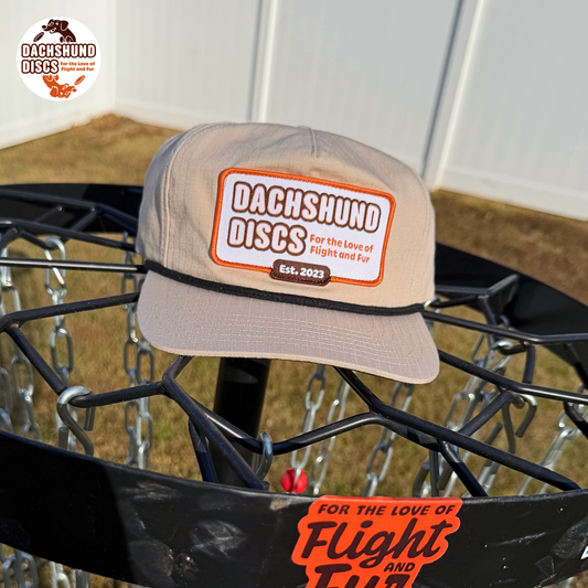 Dachshund Discs Lariat Ripstop Cap