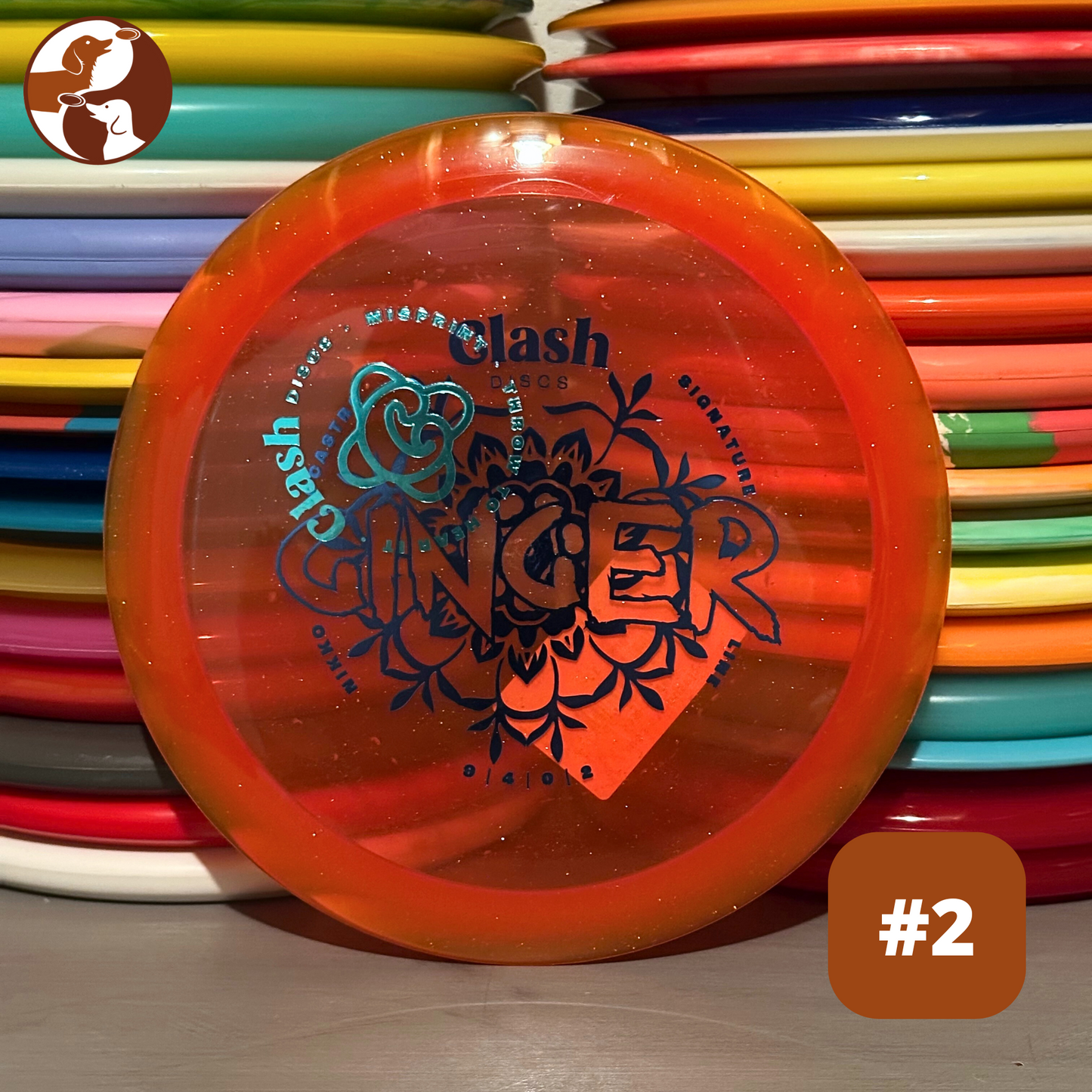 Clash Discs Nikko Locastro Misprint Ginger