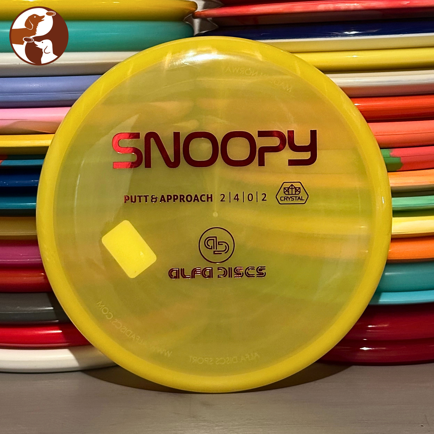 Alfa Discs Crystal Snoopy