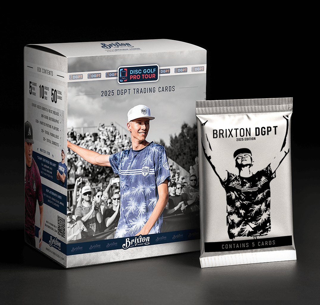 Brixton Disc Golf 2025 DGPT Trading Cards – Hobby Box