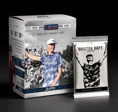 Brixton Disc Golf 2025 DGPT Trading Cards – Hobby Box
