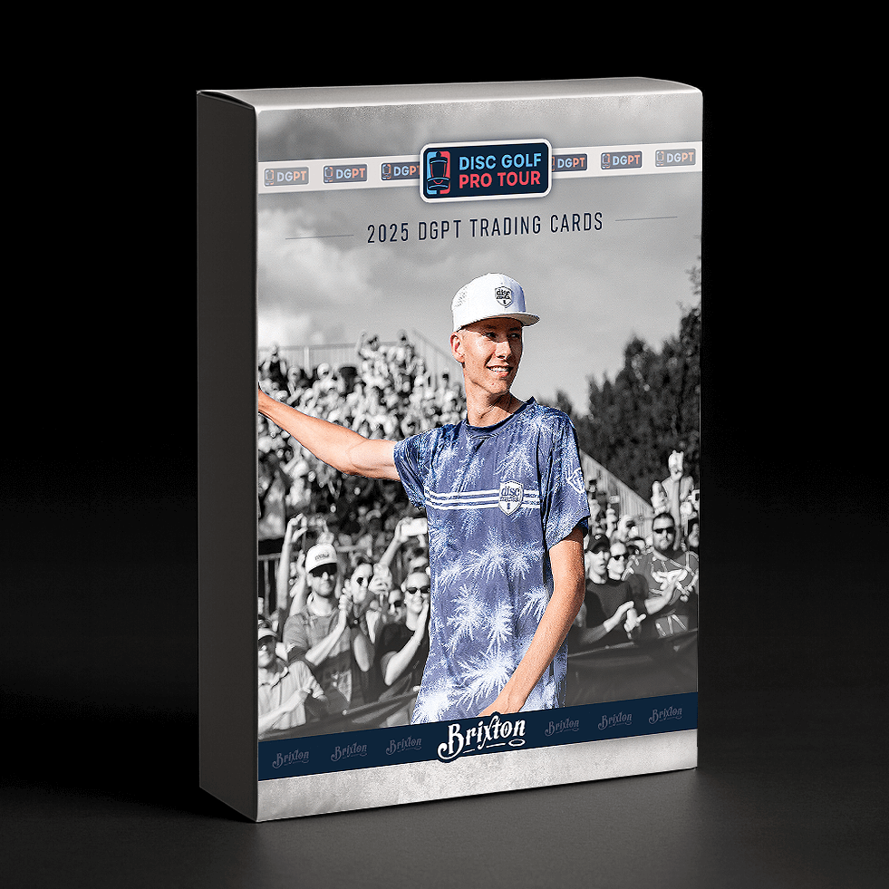 Brixton Disc Golf 2025 DGPT Trading Cards – Starter Box