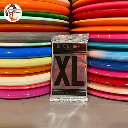 Brixton Disc Golf 2025 DGPT Trading Cards – XL Pack