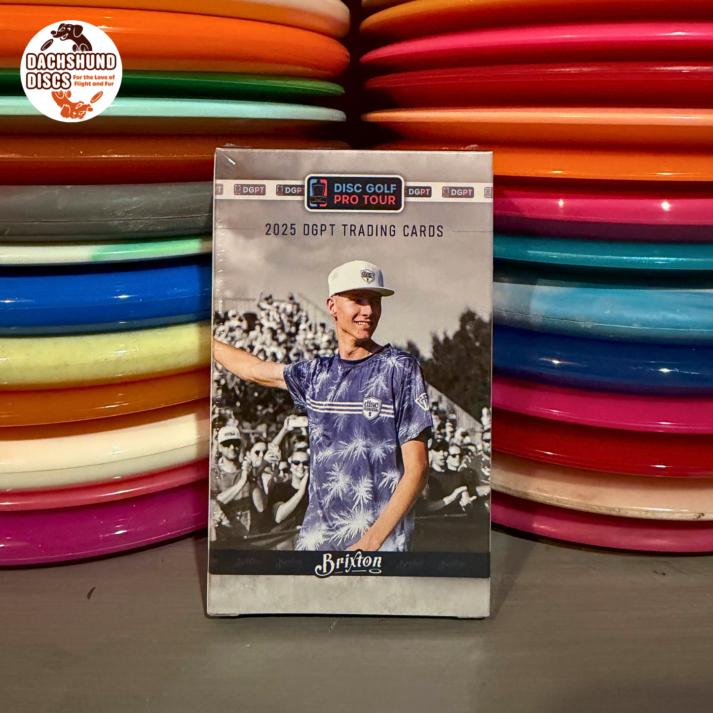 Brixton Disc Golf 2025 DGPT Trading Cards – Starter Box