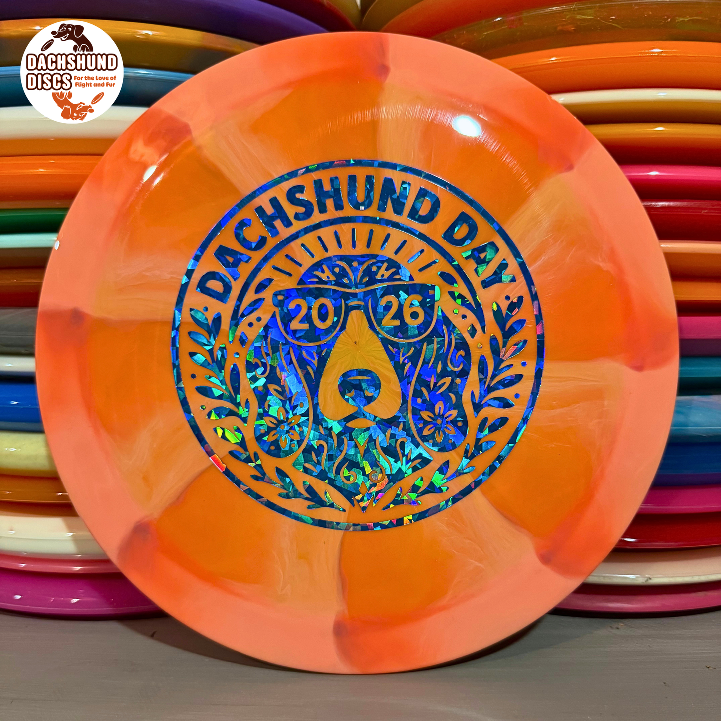 Mint Discs Apex Longhorn (Dachshund Day Stamp)