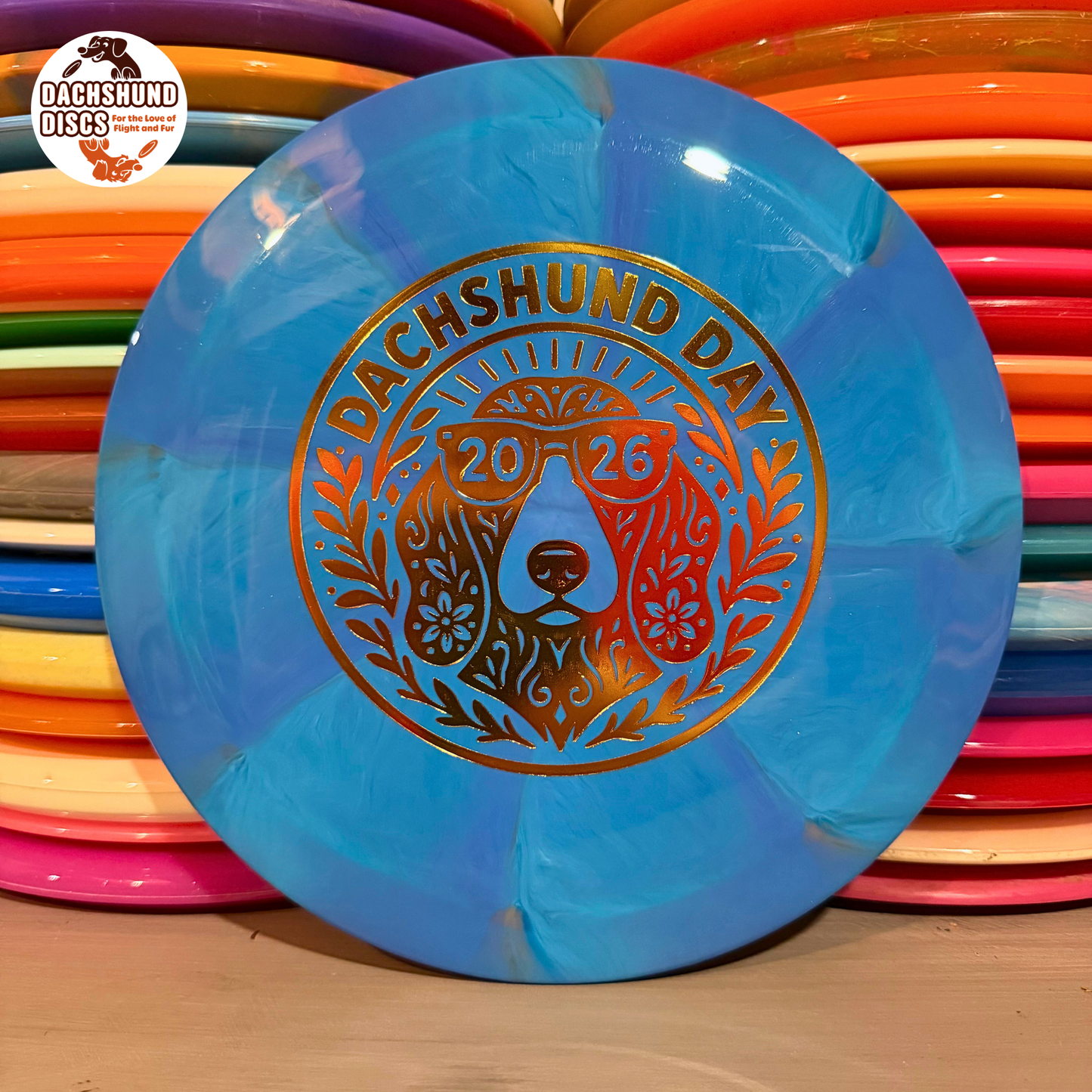 Mint Discs Apex Longhorn (Dachshund Day Stamp)