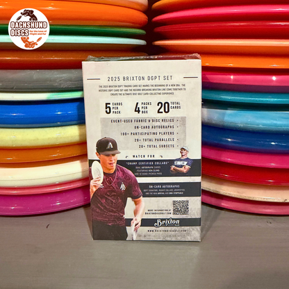 Brixton Disc Golf 2025 DGPT Trading Cards – Starter Box