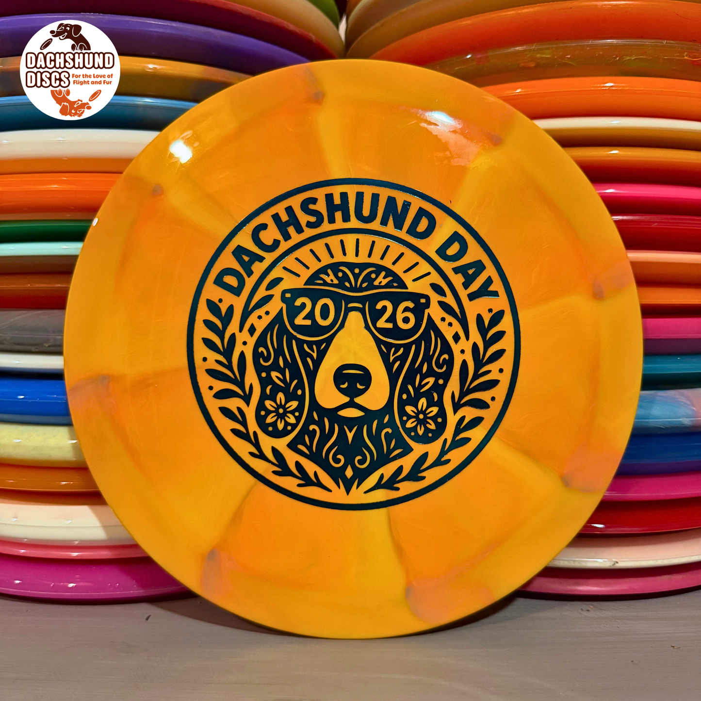 Mint Discs Apex Longhorn (Dachshund Day Stamp)