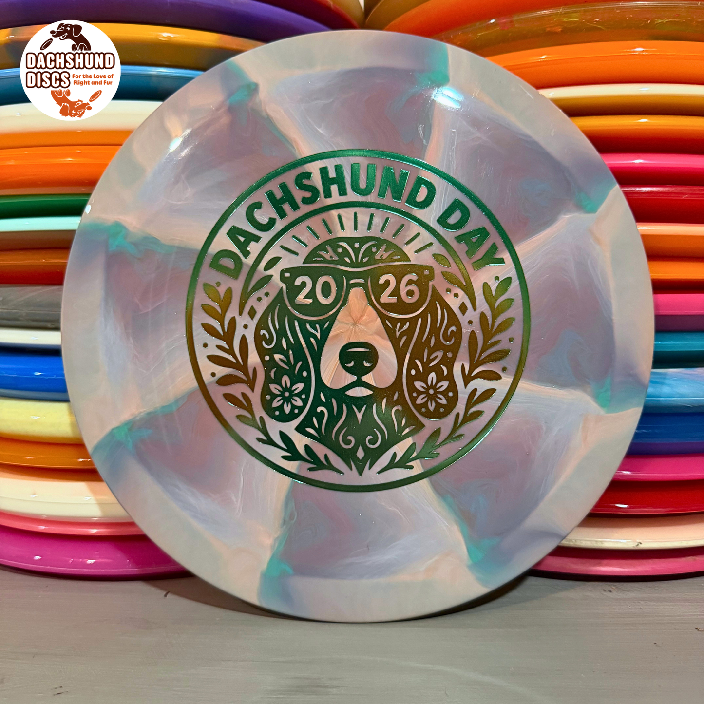 Mint Discs Apex Longhorn (Dachshund Day Stamp)