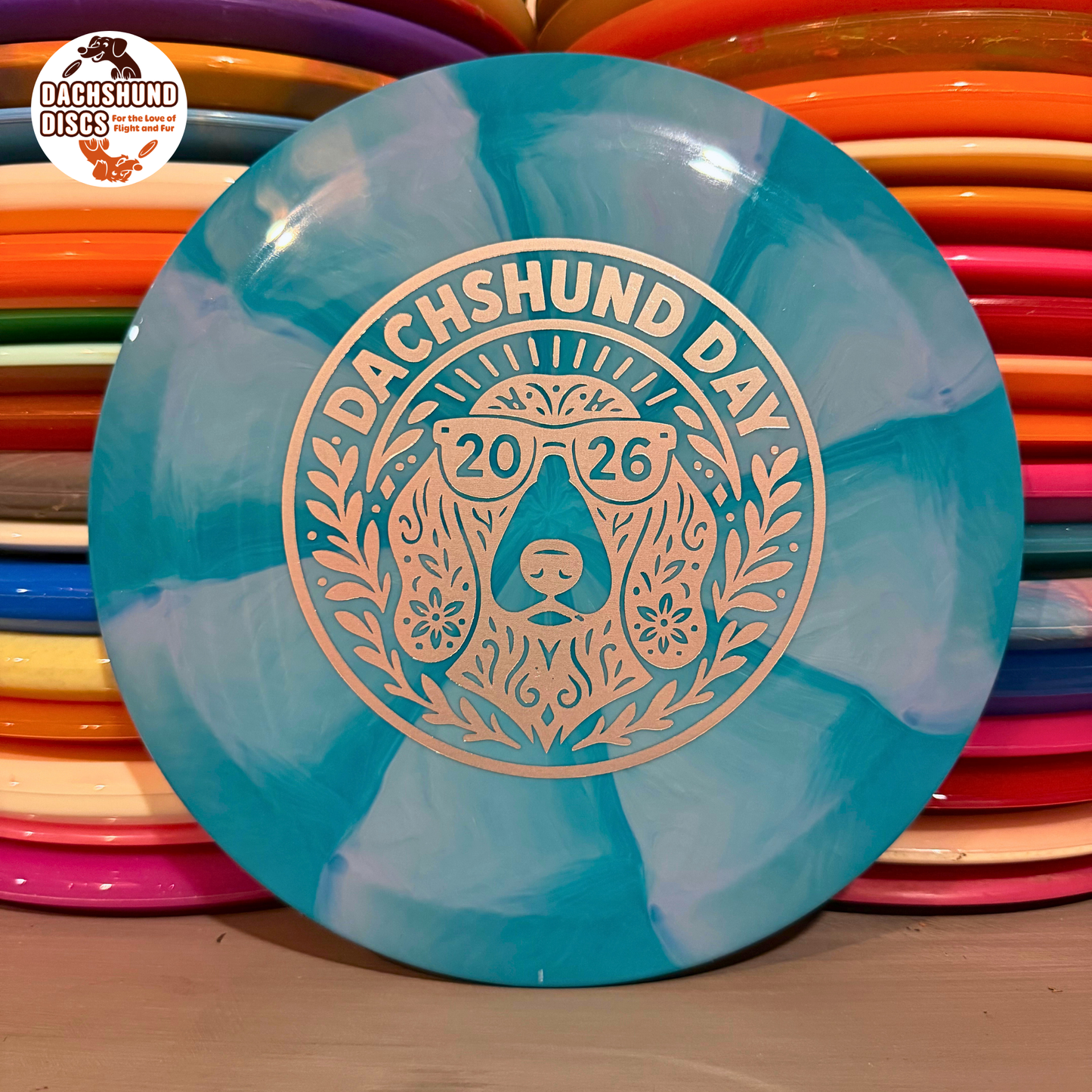Mint Discs Apex Longhorn (Dachshund Day Stamp)