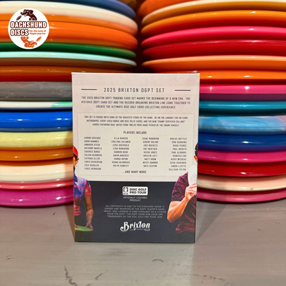 Brixton Disc Golf 2025 DGPT Trading Cards – Hobby Box