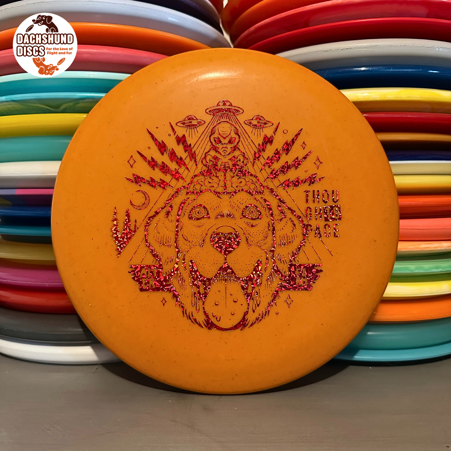 Thought Space Nerve Firm Alter (Alien Dog Stamp)
