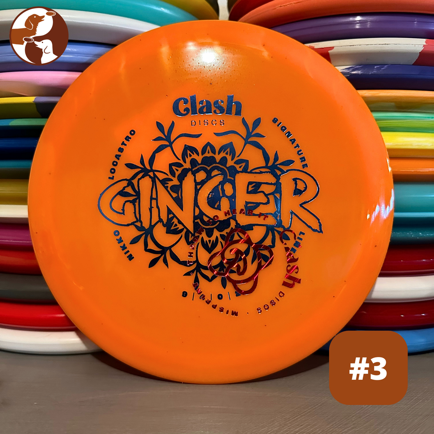 Clash Discs Nikko Locastro Misprint Ginger