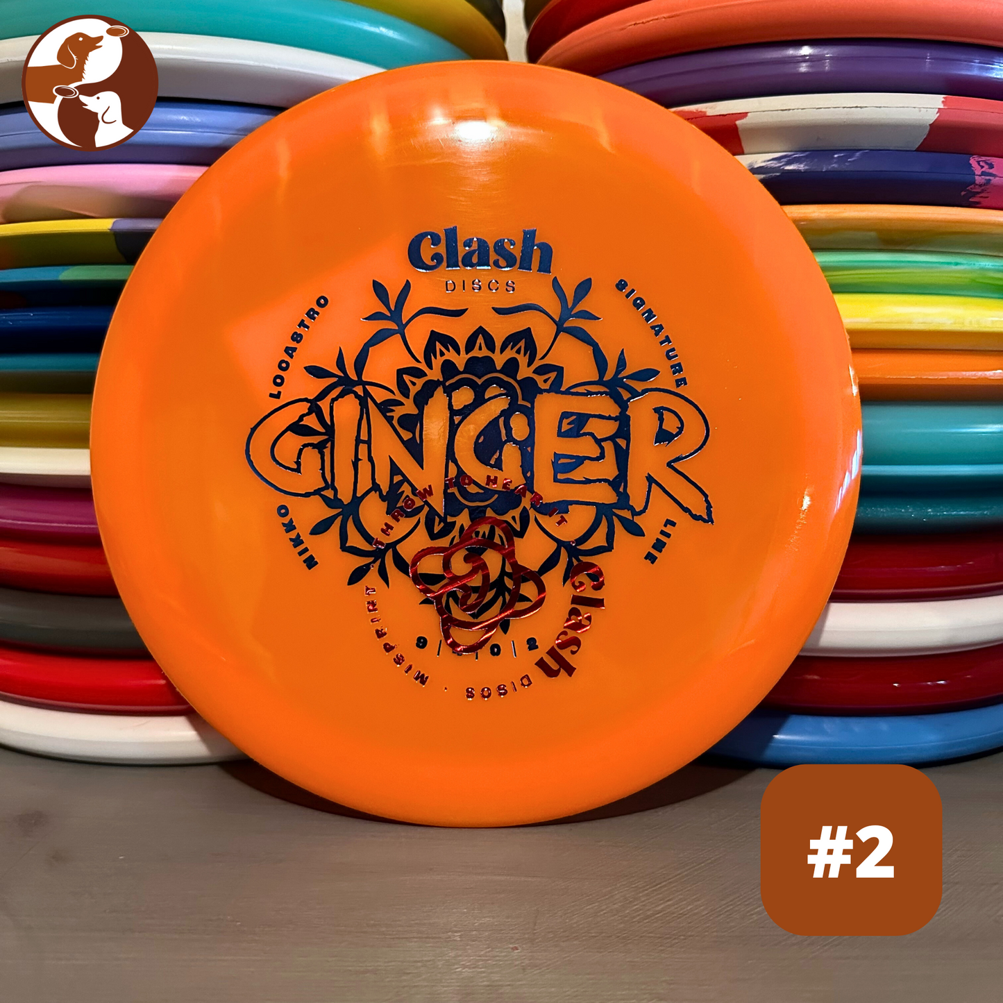 Clash Discs Nikko Locastro Misprint Ginger