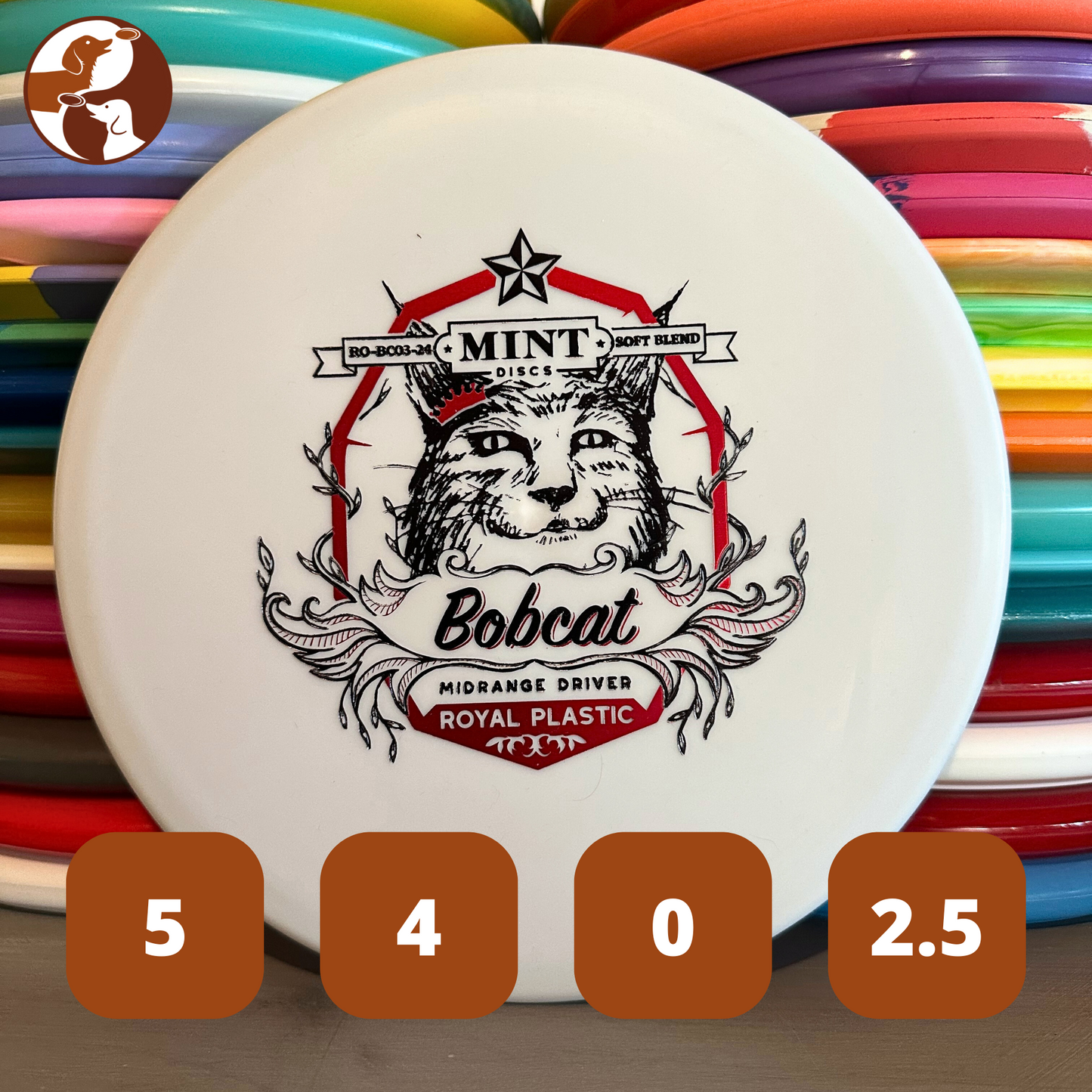 Mint Discs Soft Royal Bobcat