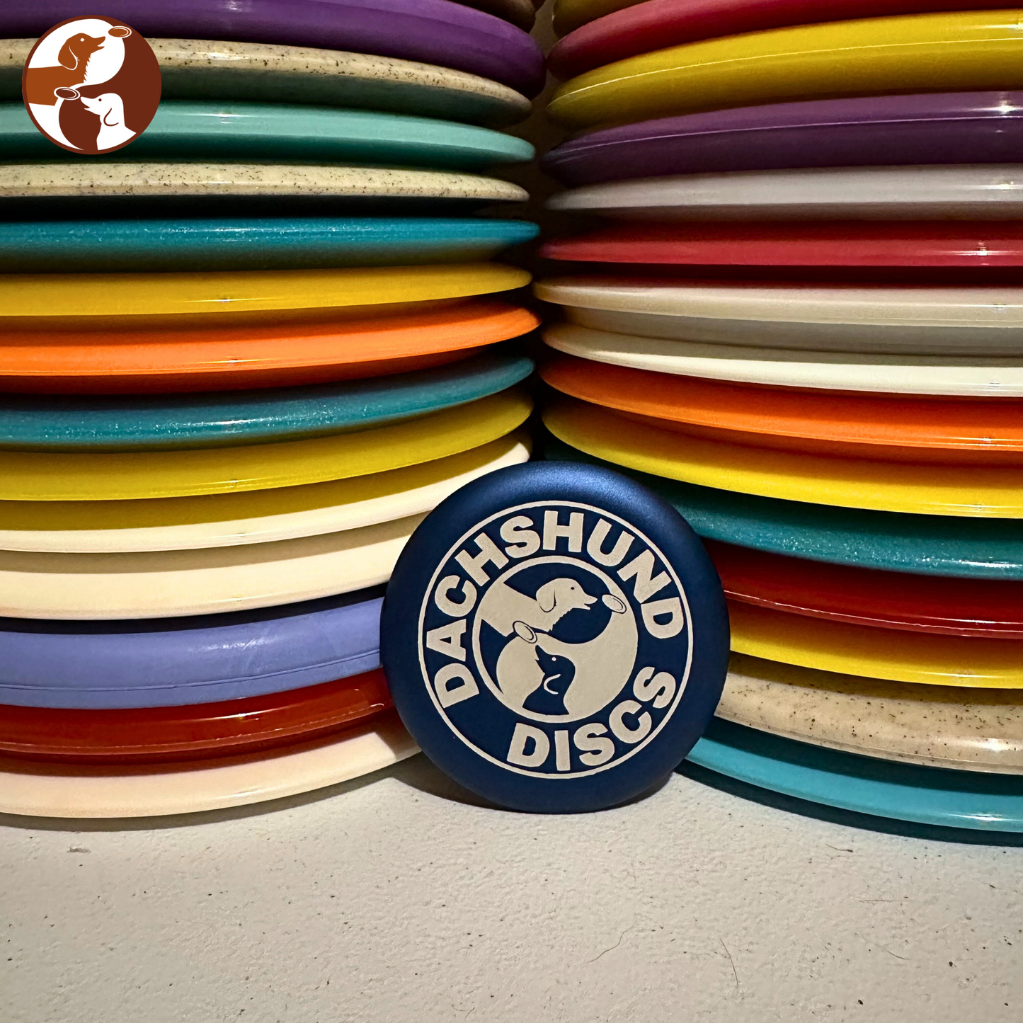 Dachshund Discs Aluminum Mini