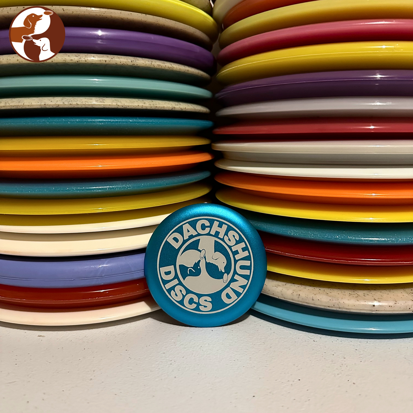 Dachshund Discs Aluminum Mini