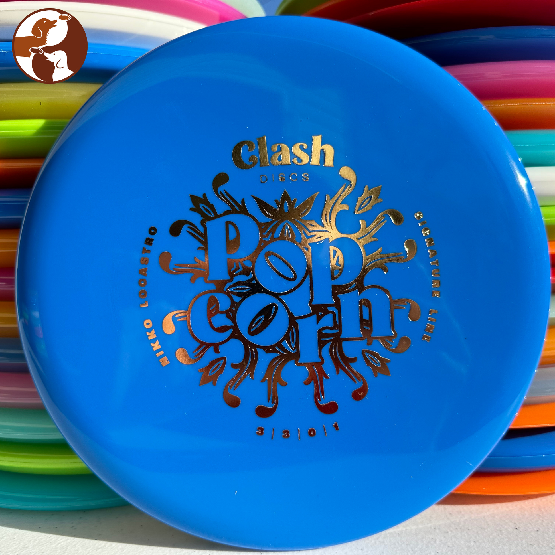 Clash Discs Nikko Locastro Signature Line Steady Popcorn