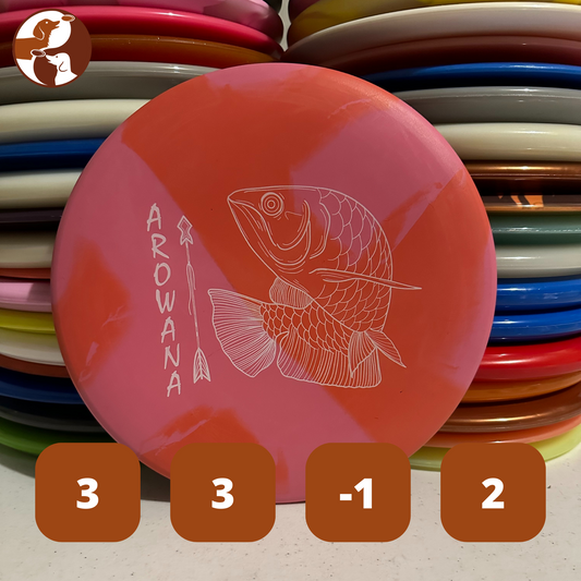 Elevation Discs Arowana - ecoFLEX with Flight Numbers