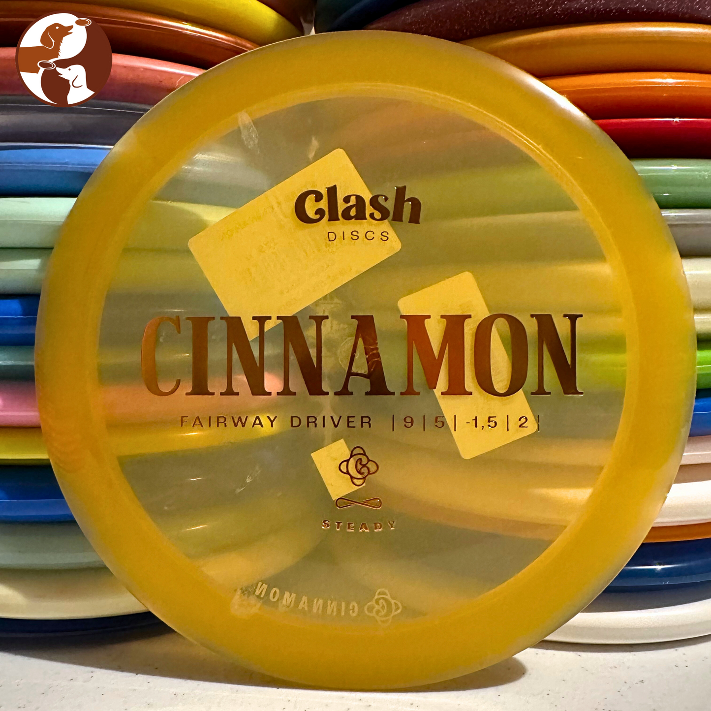 Clash Discs Yellow Cinnamon