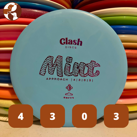 Clash Discs Softy Mint with Flight Numbers