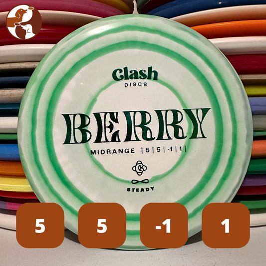 Clash Discs Ring Steady Berry