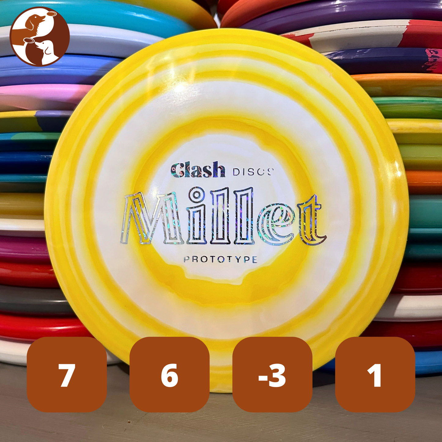 Clash Discs Steady Ring Millet Prototype