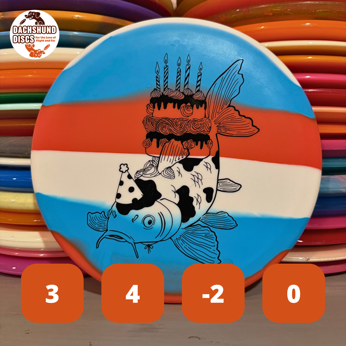 Elevation Discs Koi - glO-G