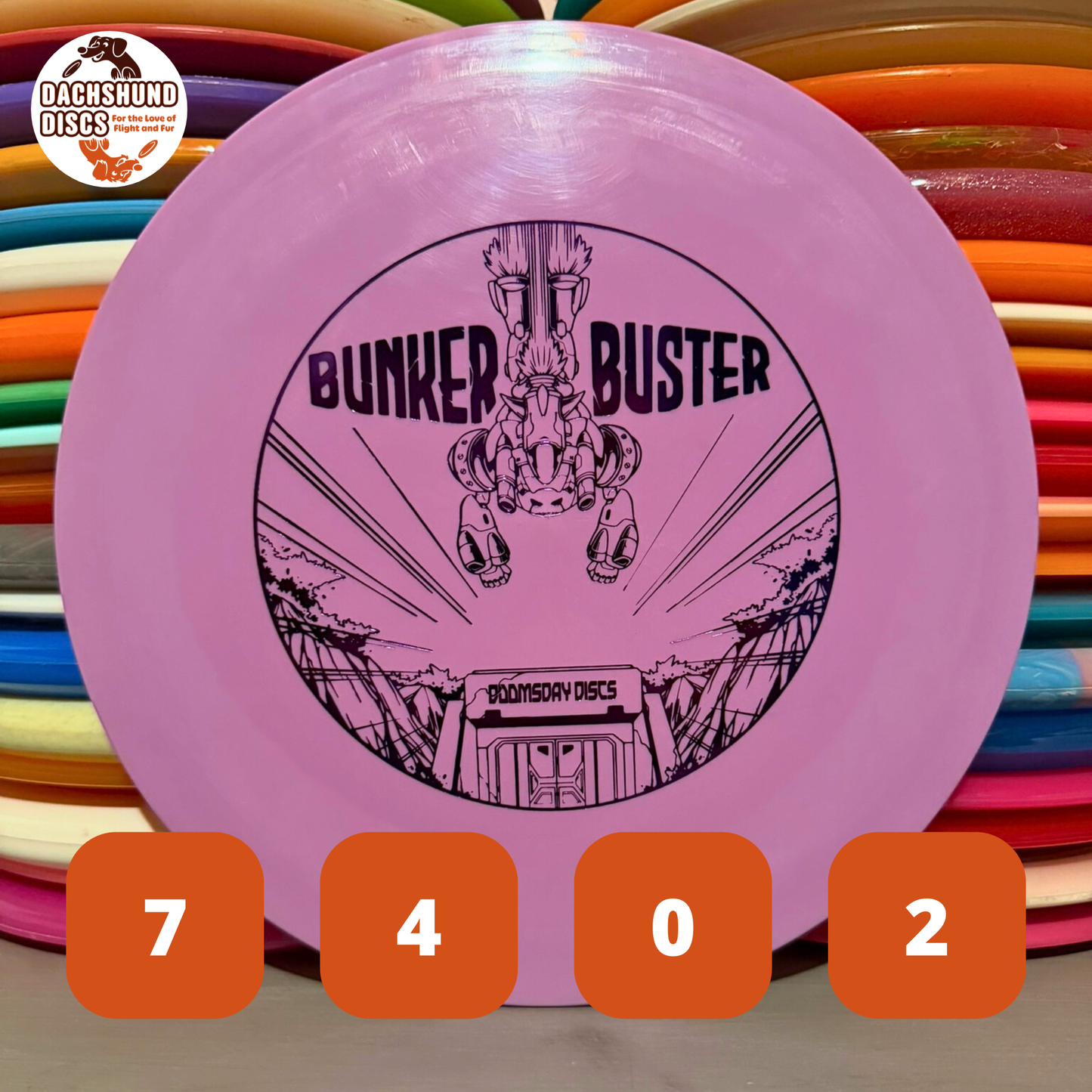 Doomsday Discs Survival Bunker Buster