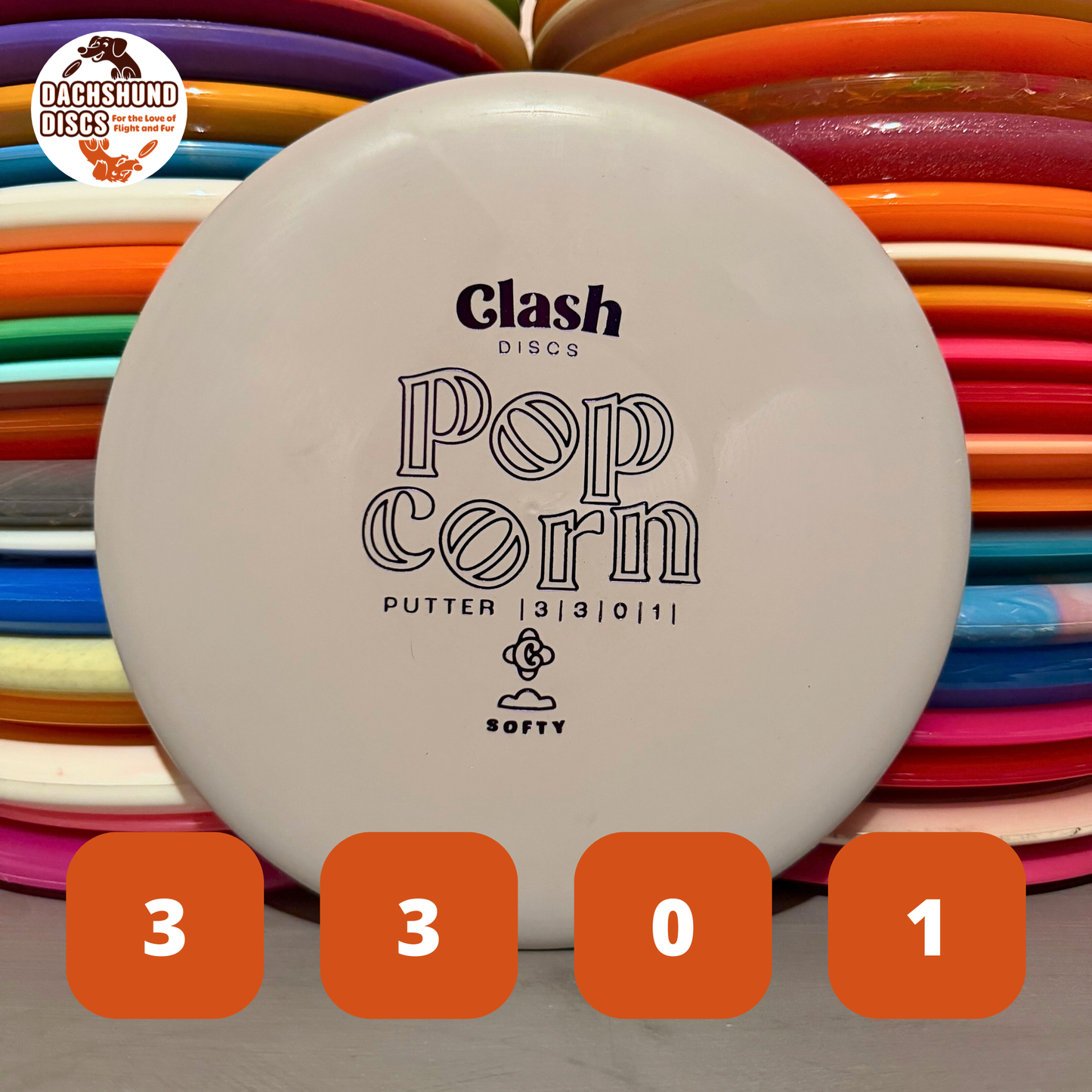 Clash Discs Softy Popcorn