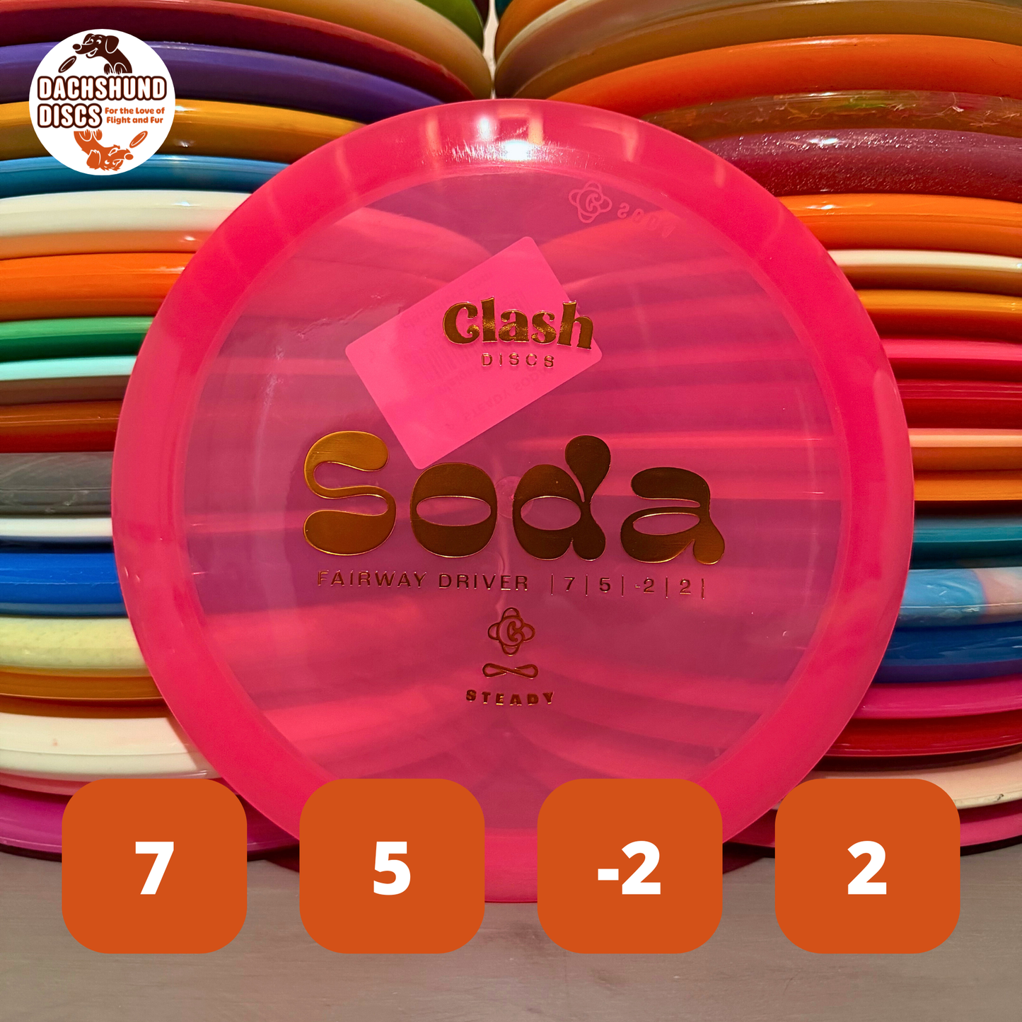 Clash Discs Steady Soda