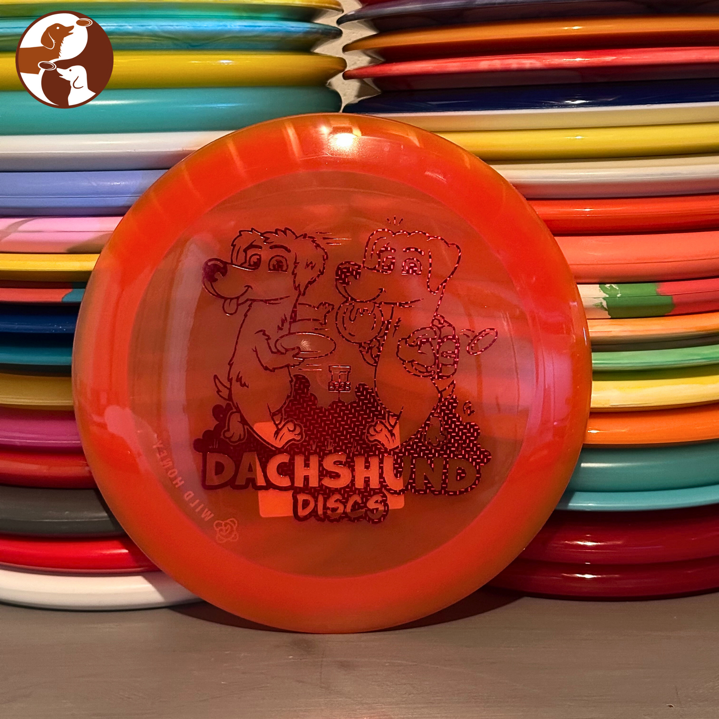 Clash Discs Steady Wild Honey (Dachshund Stamp)