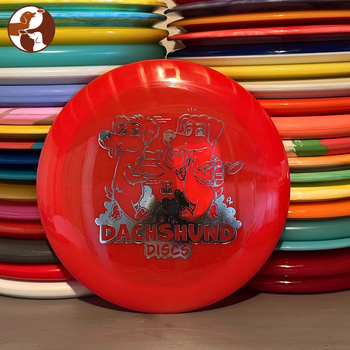 Clash Discs Steady Wild Honey (Dachshund Stamp)