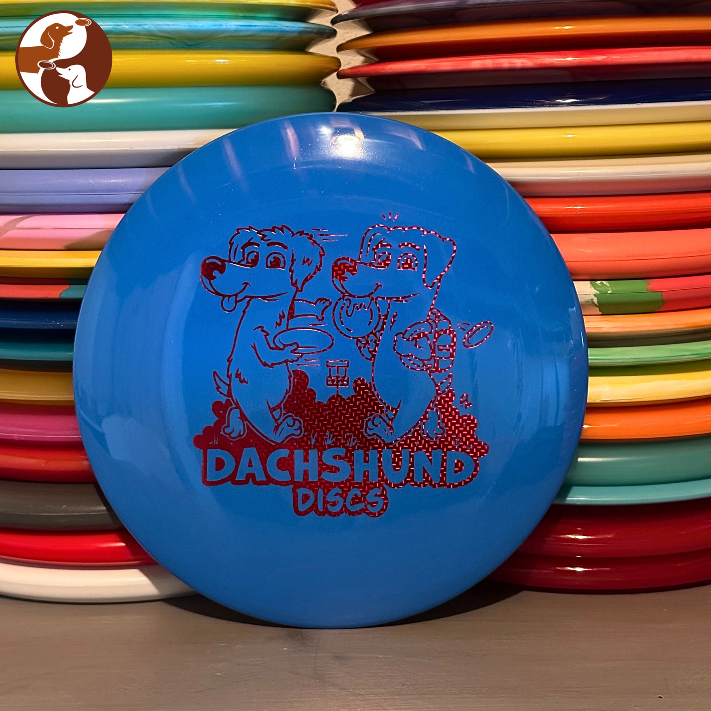 Clash Discs Steady Wild Honey (Dachshund Stamp)