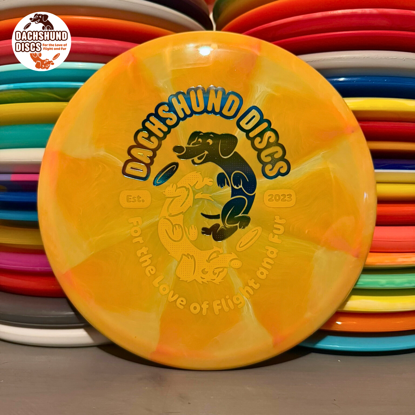 Thought Space Nebula Aura Mana (Dachshund Logo Stamp)