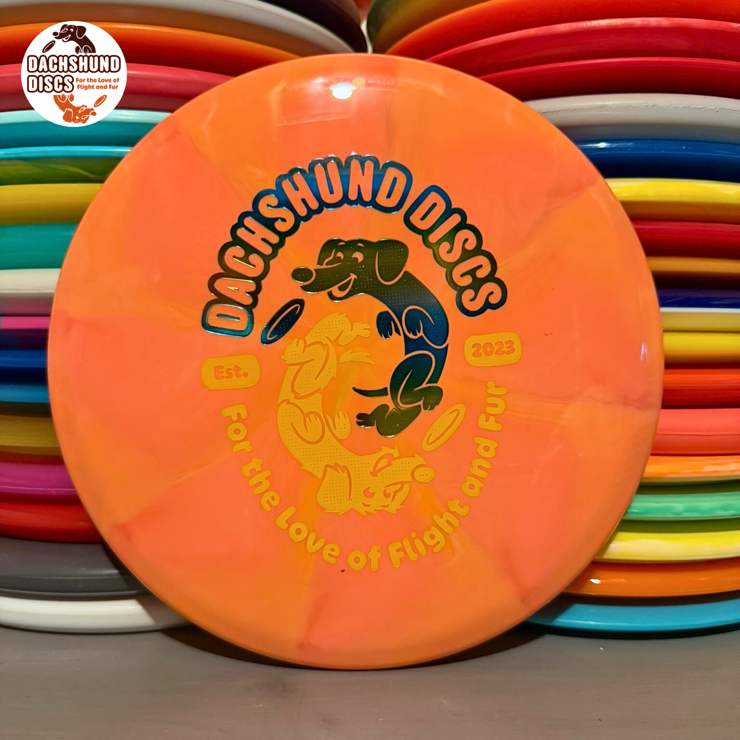 Thought Space Nebula Aura Mana (Dachshund Logo Stamp)