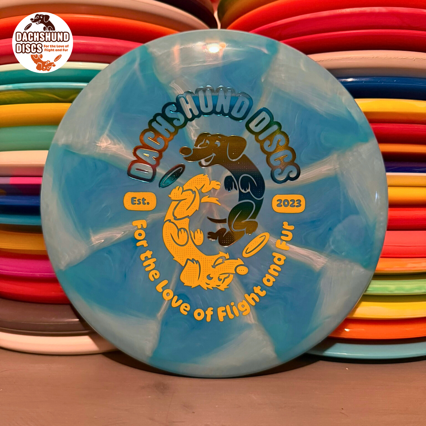 Thought Space Nebula Aura Mana (Dachshund Logo Stamp)