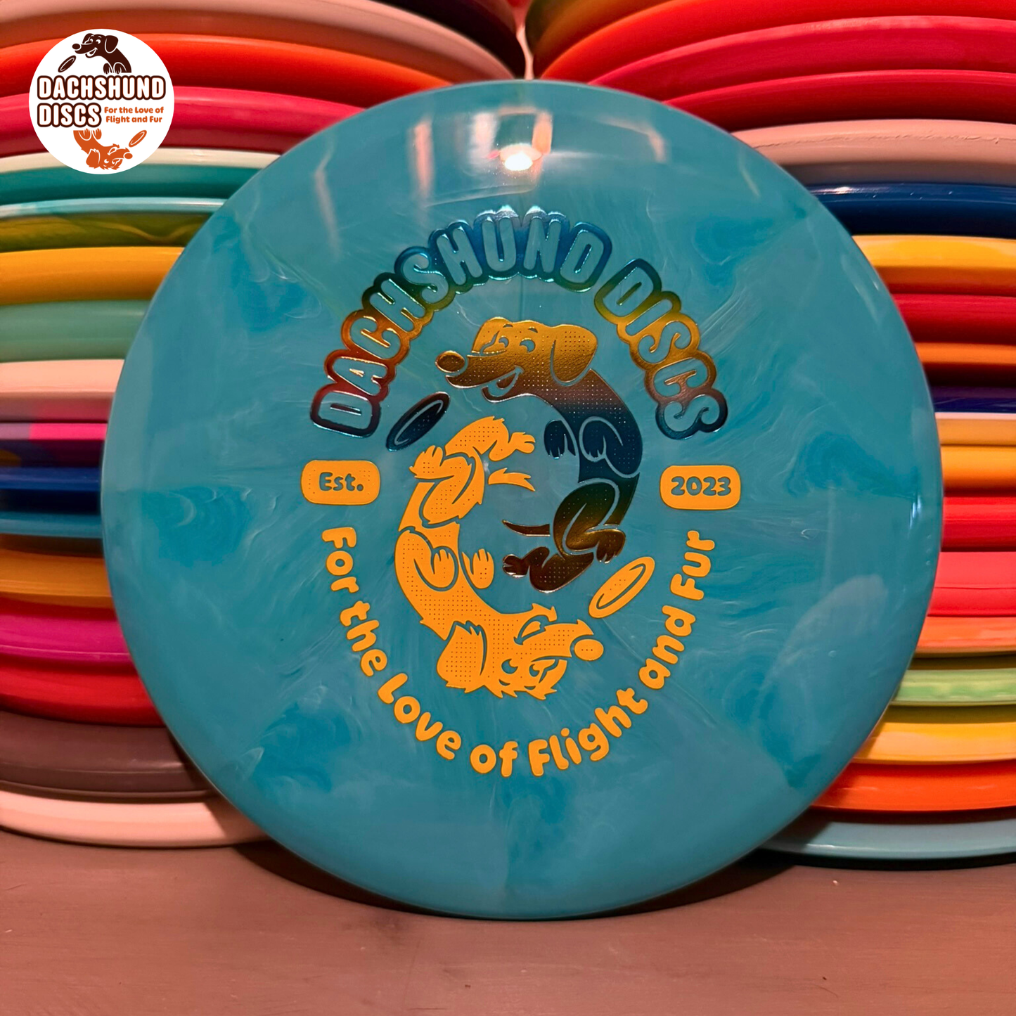 Thought Space Nebula Aura Mana (Dachshund Logo Stamp)