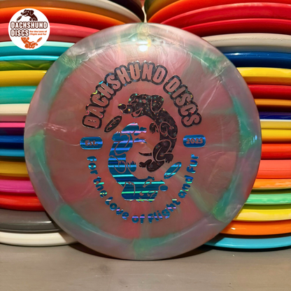 Thought Space Nebula Ethereal Synapse (Dachshund Logo Stamp)