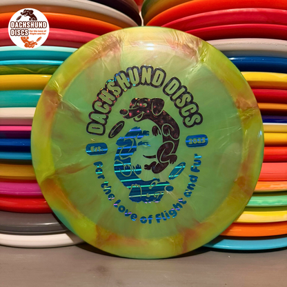 Thought Space Nebula Ethereal Synapse (Dachshund Logo Stamp)